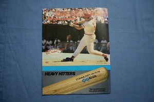 1986 Cincinnati Reds Scorecard Pete Rose cover unscored nm-mt - Picture 1 of 3