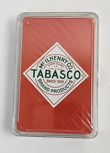 TABASCO PLAYING CARDS IN CASE New, Sealed - Picture 1 of 4