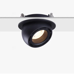 LED COB Ceiling Lamp Pan and Tilt Adjustable Recessed Light Fixture Living Room - Picture 1 of 17