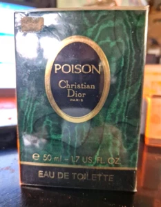 Raro Christian Dior POISON Eau de Toilette 50ml ANNI 80' , sigillato - Foto 1 di 1
