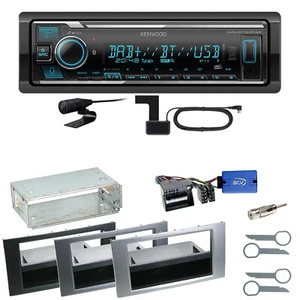 Kenwood KMM-BT508DAB Bluetooth DAB Einbauset für Ford Focus C-Max Fiesta Transit - Bild 1 von 1