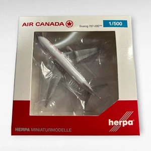 Air Canada Boeing 767-200 Model 1/500 Scale Herpa High Detail Miniature - Picture 1 of 2