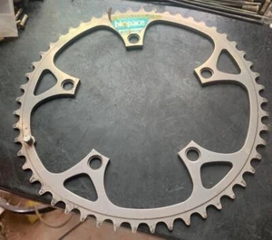 Plato vintage para bicicleta de carretera Shimano Biopace 52th - Imagen 1 de 4