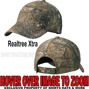 Men's Realtree Xtra Camo Hat Baseball Cap Hunting Adjustable NEW - Picture 1 of 1