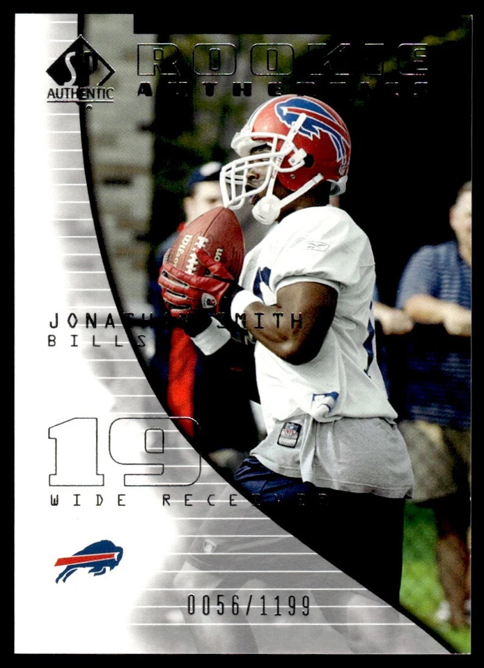 2004 SP Authentic Jonathan Smith Rookie 0056/1199 Buffalo Bills #112 R93 - Image 1 of 2