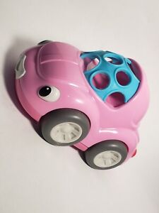 Nuby Pink First Baby Car Infant Rattle Toy 