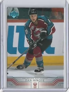2001-02 Upper Deck #278 Dan Hinote Colorado Avalanche - Picture 1 of 1