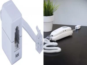 Power Gear Phone Line Dsl Filter, One Device, In-Wall, 1-Jack | DSL Filter  - Afbeelding 1 van 5