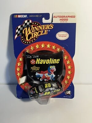 Ricky Rudd #28 Havoline Muppet Show Gonzo NASCAR Winners Circle 1:64 With Hood - Image 1 of 2