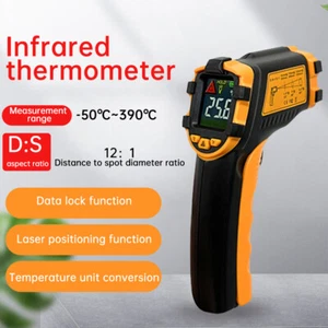 Digital Infrared Thermometer Laser Temperature Meter Non-contact IR LCD Detector - Bild 1 von 28