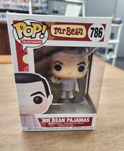 Funko POP! MR. BEAN PAJAMAS #786 Non Mint Box Came From Smoker