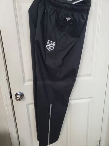 Pro Stock Fanatics Pro Los Angeles Kings Team Issued Black Workout Pants 2XL NEW Cover