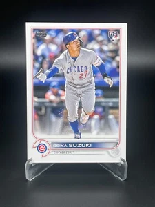 2022 Topps Update Seiya Suzuki Rookie RC #US250 Chicago Cubs - Free Shipping - Picture 1 of 2