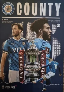 STOCKPORT COUNTY v WALSALL * FA CUP * 2022/23 - Picture 1 of 1