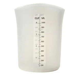 Norpro Measure Stir & Pour Silicone Flexible Measuring Cup - 1C, 2C and 4C Sizes - Picture 1 of 10
