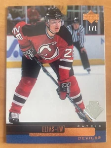 2019 Upper Deck 30th Anniversary Buybacks PATRIK ELIAS 1/1 - Picture 1 of 2