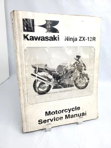 2000 KAWASAKI NINJA ZX-12R ZX1200 Factory SERVICE Repair MANUAL  99924-1253-01 - Bild 1 von 12