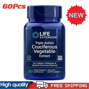 Triple Action Kreuzblütler Gemüse 60 Kapseln Life ExtensionDIM 14mg/Sulphoraphan - Bild 1 von 9