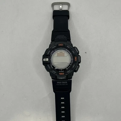Relógio digital Casio masculino 'PRO TREK' PRW-3510Y resistente solar (NÃO CARREGA) - Imagem 1 de 4