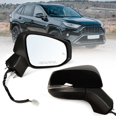 Right Passenger Side Mirror Fits 2019-2025 Toyota Rav4 with Power Heated Turn Si - Image 1 of 4