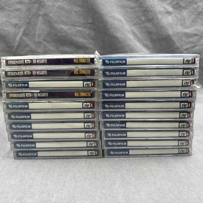 LOTE DE 20 Discos Zip 100MB MAC - Nuevos y Precintados en Paquete Foto 1 de 3