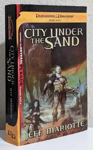 Dark Sun / Abyssal Plague = Jeff Mariotte = CITY UNDER THE SAND = pbck D&D 2010 - Picture 1 of 3