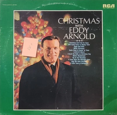 Christmas with Eddy Arnold VG+ Vinyl Record Foto 1 de 2