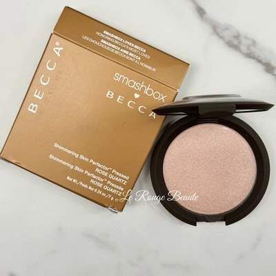 Smashbox X Becca Iluminador Perfeccionador de Piel Brillante - Cuarzo Rosa *Tamaño Completo Foto 1 de 4