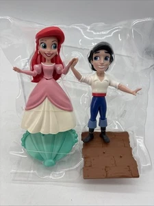 "Figuras de Sirenita sueltas de Disney Ariel y el Príncipe Eric 5"" nuevas 2017 leer" - Imagen 1 de 1