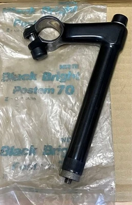 Reducción de precio NITTO POSTEM vástago de acero negro Foto 1 de 4