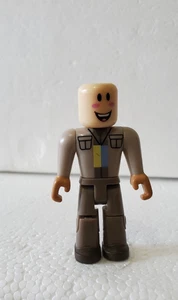 Roblox 3" Gray uniform Man With Badge Action Figure Jazwares Collectible Toy - Picture 1 of 5