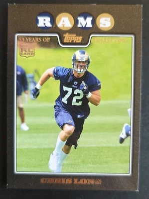Topps 2008 - Chris Long #401 negro/53 (RC) Foto 1 de 2