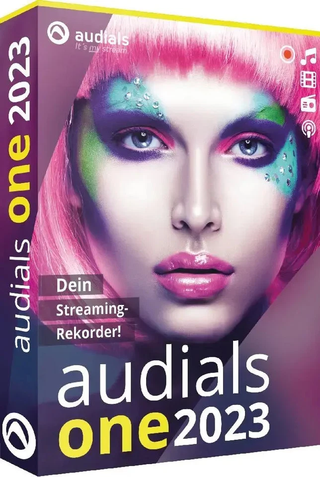 Audials One 2023, Code in a Box Deutsch 2022 Audials EAN 4023126124081 - Bild 1 von 1
