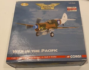 L281E Corgi AA35211 P-40E Warhawk Typhoon McGoon Lt Clyde V. Kinsley FS/49th LTD - Picture 1 of 9