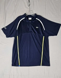 Nuovo con etichetta! Polo Lacoste uomo 7 coccodrillo alligatore manica corta rugby casual XXL - Foto 1 di 7