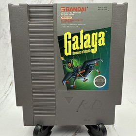 Galaga: Demons of Death (1985) Nintendo NES Game Cartridge w/slip cover TESTED
