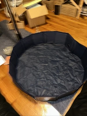 Prendedor de cría o juego para perros/cachorros  Azul marino Foto 1 de 2