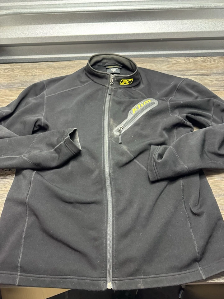 Chaqueta de Bicicleta KLIM Para Hombre Logo Softshell Cremallera Completa Talla L Foto 1 de 4