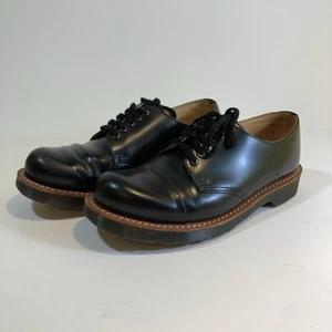 Dr. Martens Doc Leigh schwarz 5-Loch Zehenkappe Oxford-Schuhe Herren US 9 - Bild 1 von 10