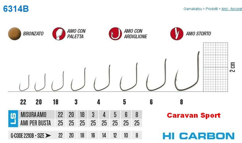 AMI PESCA GAMAKATSU 6314B LS-2210B HOOKS JAPAN PESCA MARE STORTO INGLESE TROTA - Immagine 1 di 1