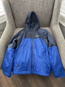 Columbia Glennaker II All Sherpa Lined Jacket, Navy/Dark Mountain Youth L 14/16 - Picture 1 of 8