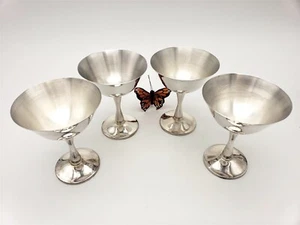 Salem Silver Champagne Goblet Set - Picture 1 of 13