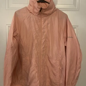 Chaqueta de Lluvia Embalable COLUMBIA Switchback Suavemente Usada Bonita en Rosa Para Mujer L - Imagen 1 de 4