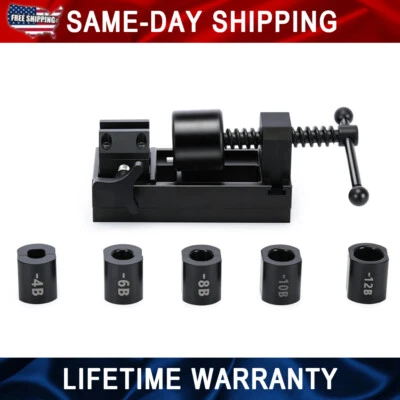 Fuel Line Fittings Installation Tool 4AN-12AN Alloy Fuel Hose Connect Tool Kit - Image 1 of 4