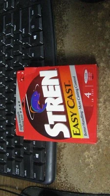 Stren "easy cast" line, 330 yds, 4#,  ice fishing,  free shipping - Image 1 of 2