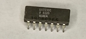 3pcs UA723DC Signetics Ceramic Adjustable PRECISION VOLTAGE REGULATOR, PDIP14 - Picture 1 of 1