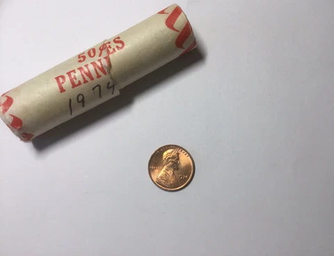 1974 P Lincoln Memorial Cent BU  Selected From Roll FREE SHIPPING !!! Cover