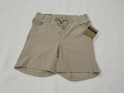 NWT Code Bleu size 4/26 summer sand beige Knit 2 Fit Stretch Shorts - Image 1 of 4