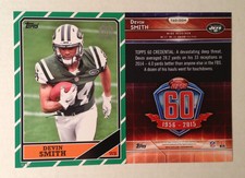 2015 Topps 60th Anniversary 5x7 DEVIN SMITH Jets/Ohio St (#d /99) RETRO REPRINT