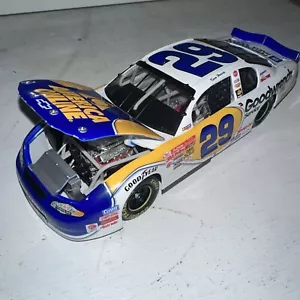 2001 AOL Kevin Harvick 1/24 Action NASCAR Diecast Hood Scratched A Little - Picture 1 of 6